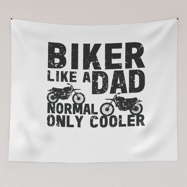 Item preview, biker like a dad normal only cooler designed and sold by Fislux.