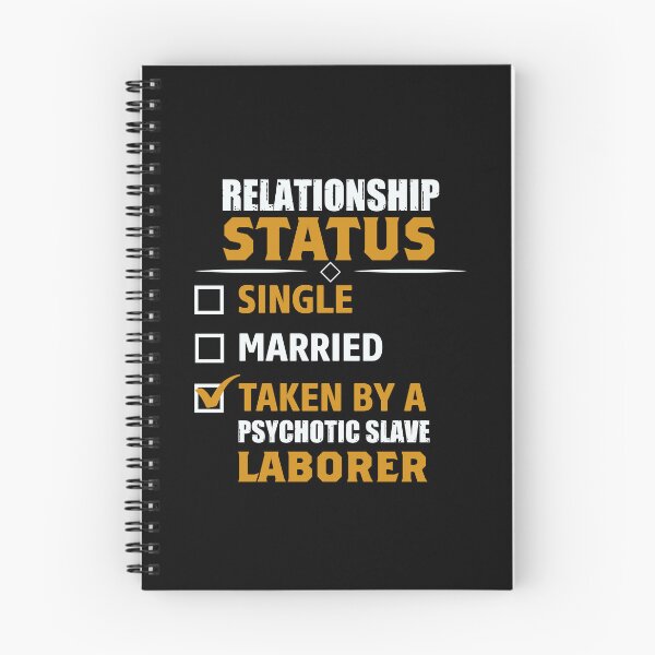 Item preview, relationship status single married taken by a psychotic slave laborer designed and sold by Fislux.