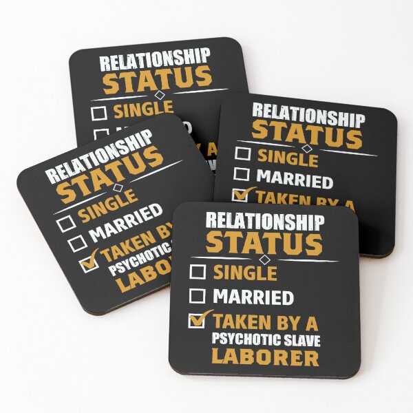 Item preview, relationship status single married taken by a psychotic slave laborer designed and sold by Fislux.