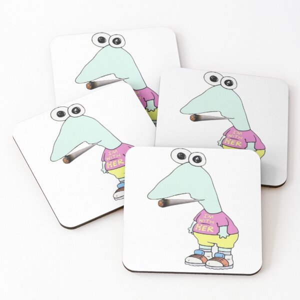 Item preview, Smiling Friends - Smormu Smoking Weed        designed and sold by LoganLord.