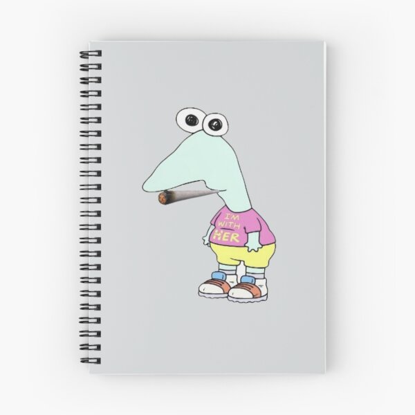 Item preview, Smiling Friends - Smormu Smoking Weed        designed and sold by LoganLord.