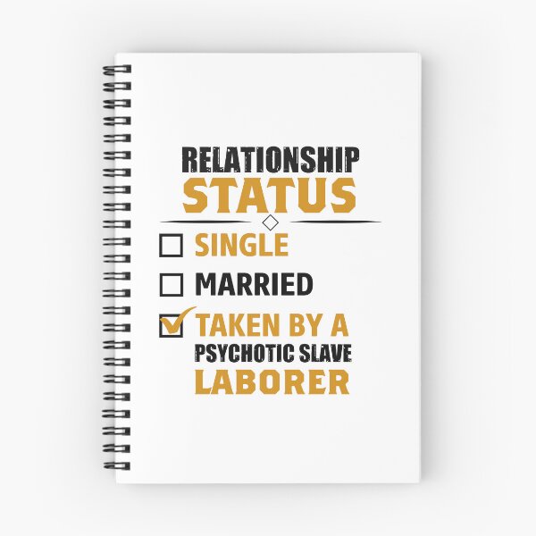 Item preview, relationship status single married taken by a psychotic slave laborer designed and sold by Fislux.