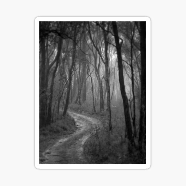 Vista previa del artículo con la obra «No entres en el bosque hoy.», diseñado y vendido por Ben Loveday.