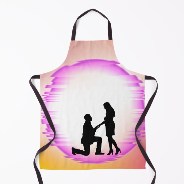 Item preview, happy love couple proposing each other designed and sold by Paramita Sen.