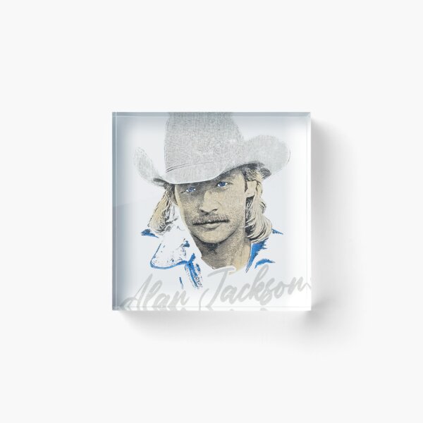 Aperçu de l'œuvre Alan Jackson parti pays rétro créée et vendue par michellecas6.
