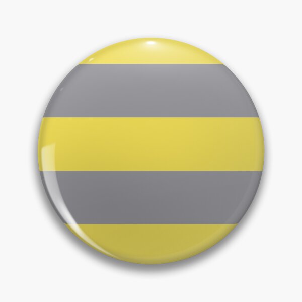 Item preview, Ultimate Gray and Illuminating Yellow in Horizontal Stripes designed and sold by NECHSTORE.