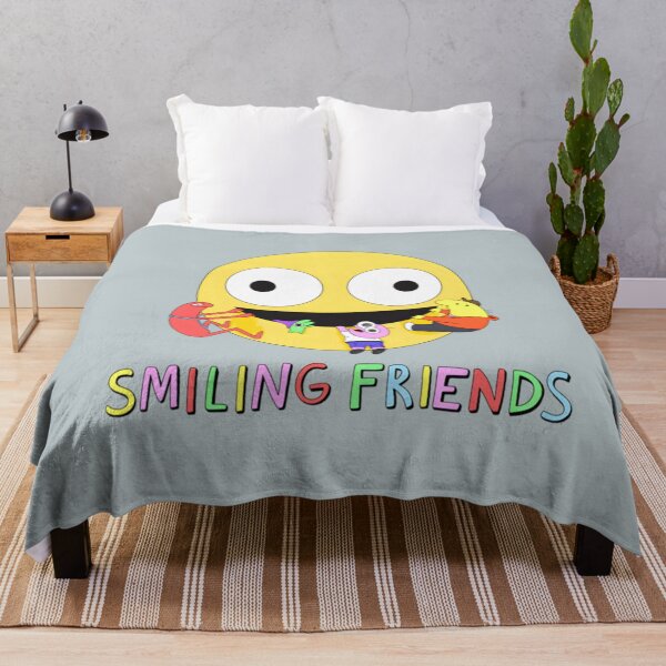Item preview, Smiling Friends Logo designed and sold by LoganLord.