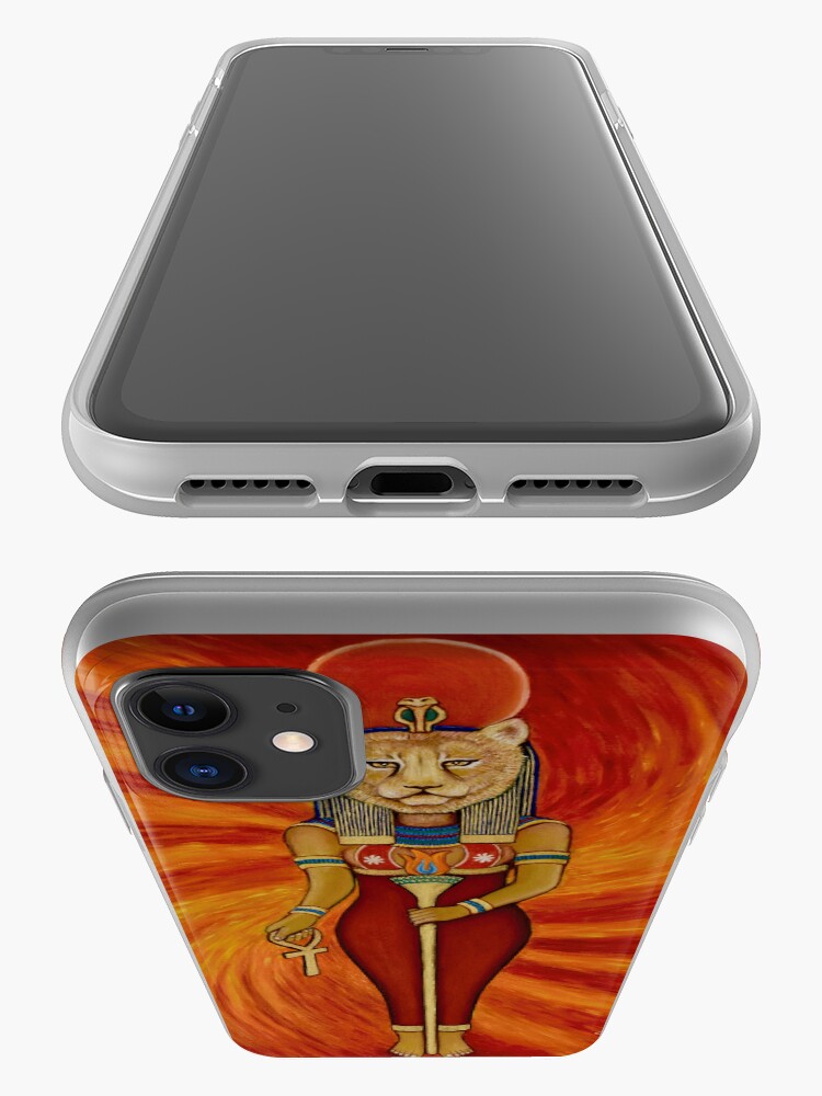 Thumbnail 3 of 5, iPhone Case, Sekhmet Egyptian Lioness Goddess designed and sold by ChloeShalini.