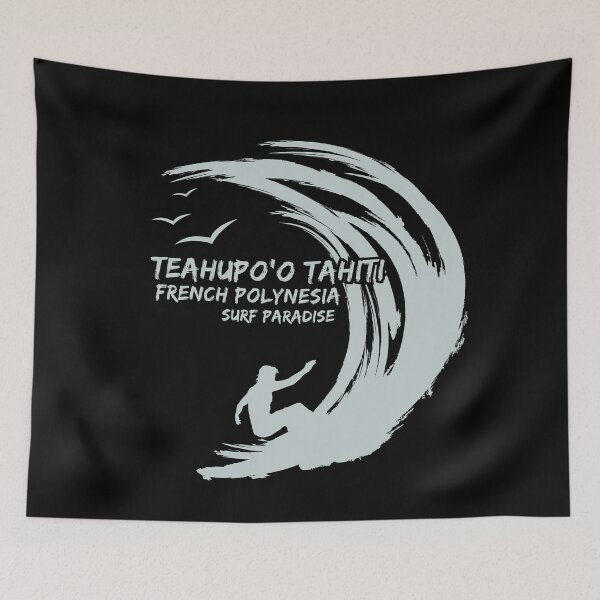 Item preview, teahupo'o tahiti french polynesia surf paradise designed and sold by Fislux.