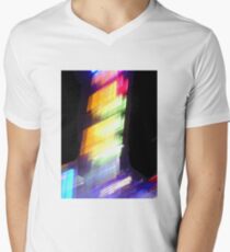 Digital Disjunct V-Neck T-Shirt