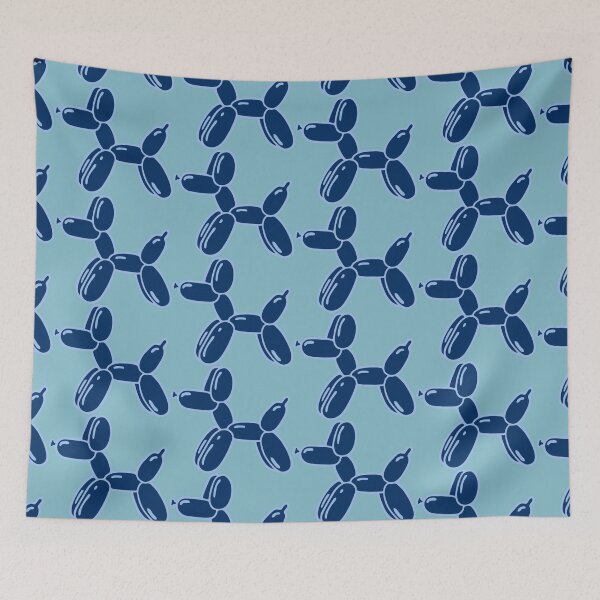 Artikelvorschau, Blue Balloon Dog - Wir sind psu entworfen und verkauft von oko-designs.