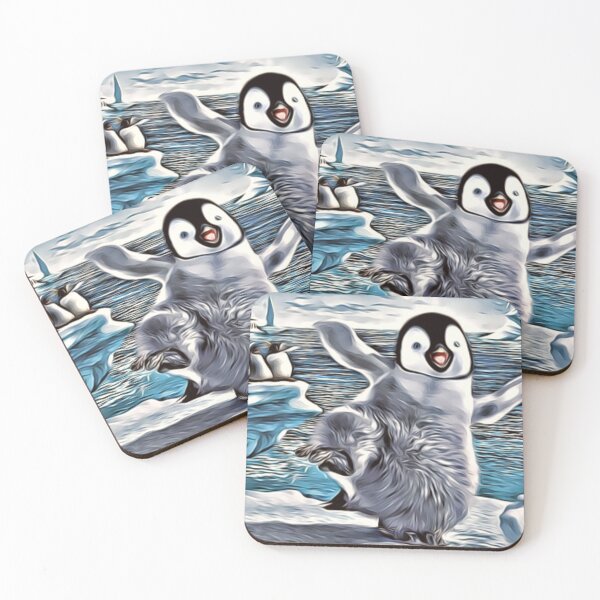 Item preview, Happy penguins designed and sold by Gagilix.