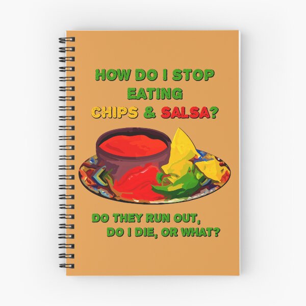 Item preview, How do I stop eating chips & salsa ... designed and sold by SolidEarthArt.