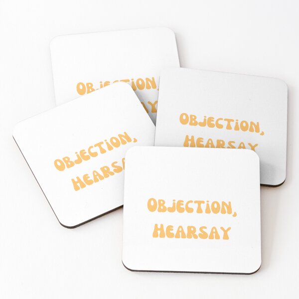 Item preview, Objection, Hearsay designed and sold by Lilac225769.