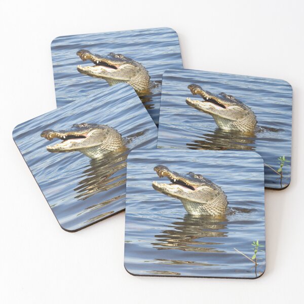Item preview, Alligator Got a fish designed and sold by Zina Stromberg.