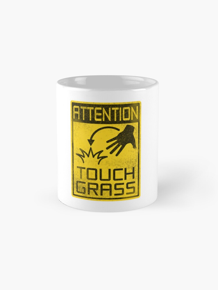 UD Store: touch grass mug