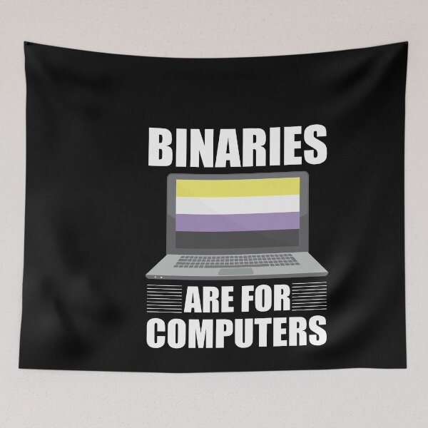 Item preview, Non-Binary-yourself, Stand By Your Identity designed and sold by Kaaimaan.