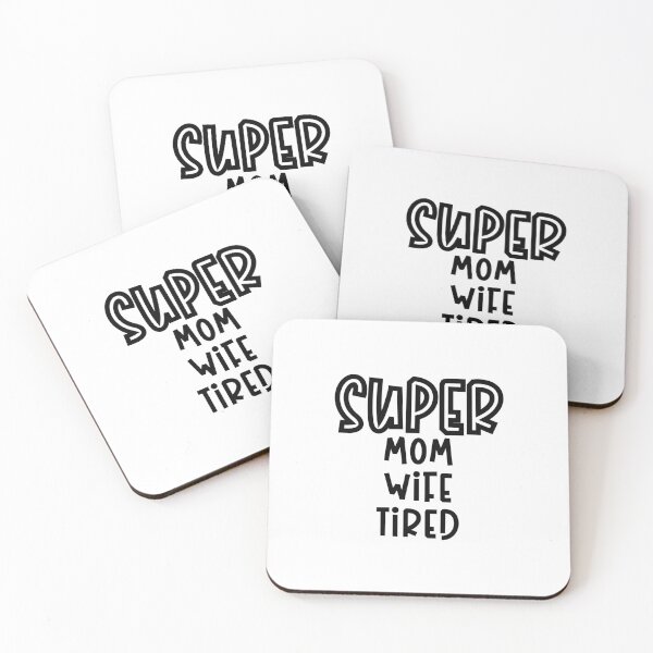 Item preview, Super Mom Wife Tired designed and sold by miraipa.