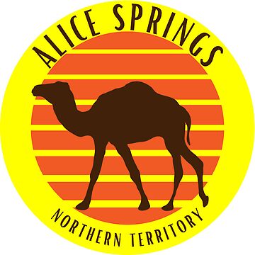 Artwork thumbnail, Alice Springs 1 by Top End Stickers