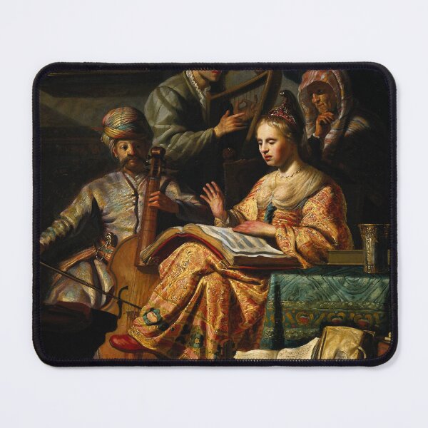 Item preview, Musical Allegory-Rembrandt designed and sold by LumiereSasha.