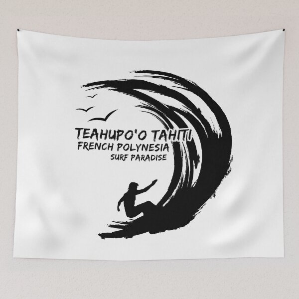 Item preview, teahupo'o tahiti french polynesia surf paradise designed and sold by Fislux.