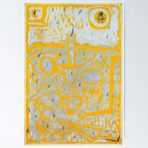 Candlestand by Paul Klee 1937 Poster