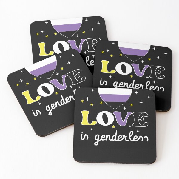 Item preview, Non-binary- Love Does Not Need Gender designed and sold by Kaaimaan.