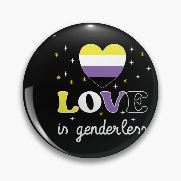 Item preview, Non-binary- Love Does Not Need Gender designed and sold by Kaaimaan.