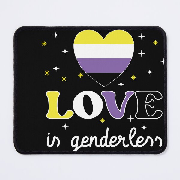 Item preview, Non-binary- Love Does Not Need Gender designed and sold by Kaaimaan.