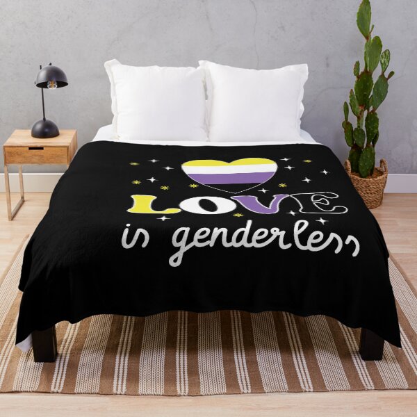 Item preview, Non-binary- Love Does Not Need Gender designed and sold by Kaaimaan.