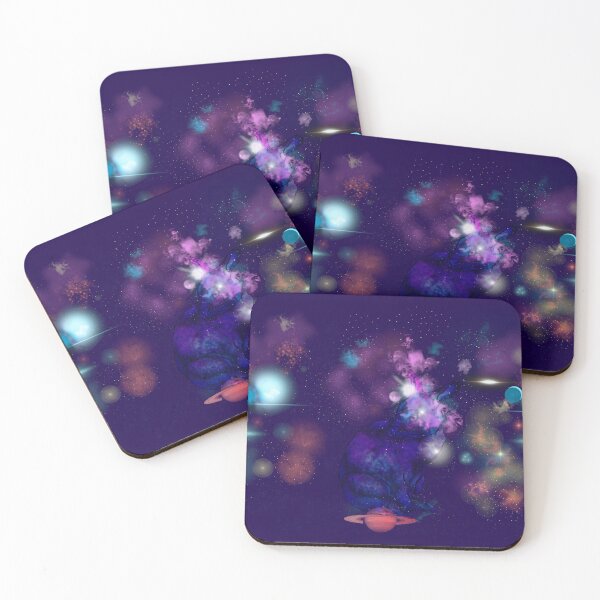 Item preview, Celestial Bunny Galactic Galaxy Planetary Travel Rabbit  designed and sold by CheekyPuppy.
