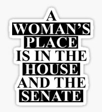 Eine Frauenstelle ... Sticker