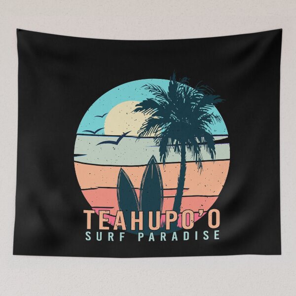 Item preview, teahupo'o surf paradis designed and sold by Fislux.