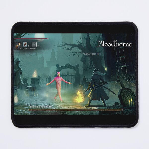 Item preview, Pink guy as bloodborne boss meme designed and sold by therustyart.