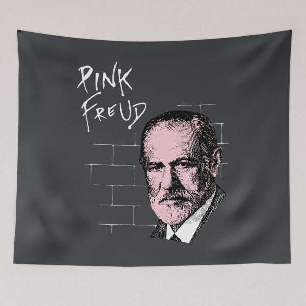 Item preview, Freud rosa Sigmund Freud designed and sold by WindRisesInc.