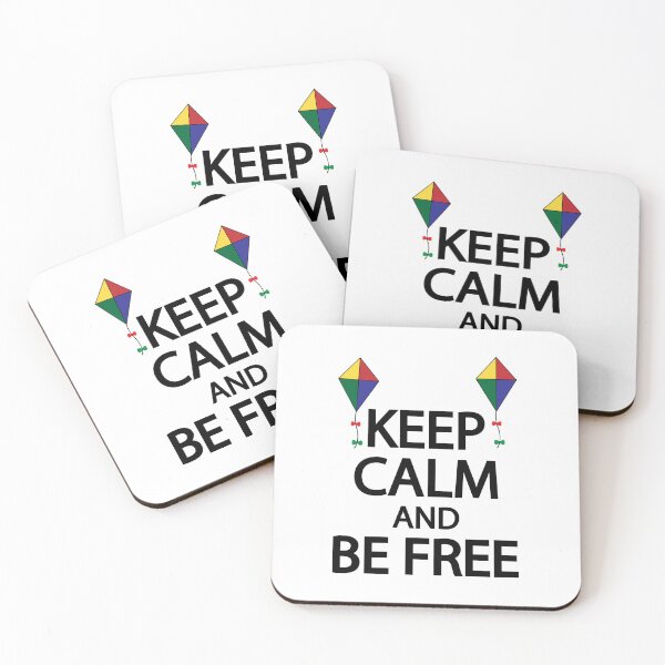 Item preview, Keep calm and be free designed and sold by Colorfulandfun.