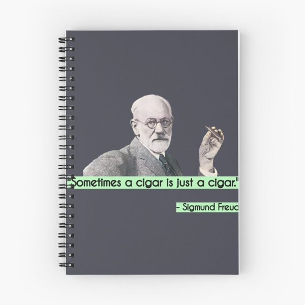 Item preview, Sigmund Freud Cigar Quote   designed and sold by WindRisesInc.