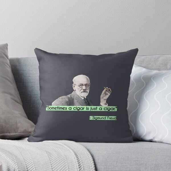 Item preview, Sigmund Freud Cigar Quote   designed and sold by WindRisesInc.