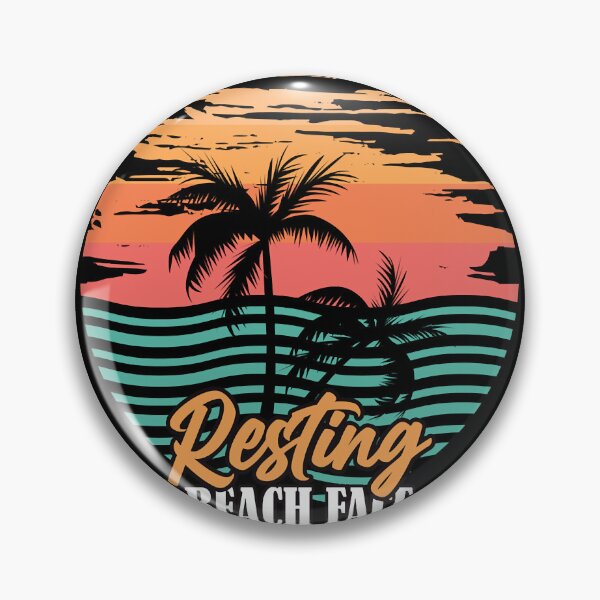 Item preview, Resting Beach Face Summer designed and sold by ElainaNienow.