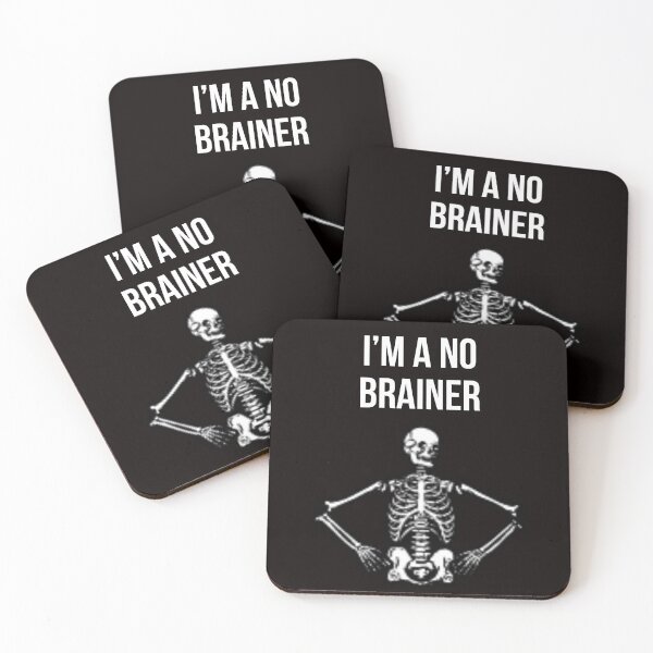 Item preview, No Brainer designed and sold by Slogans4u.