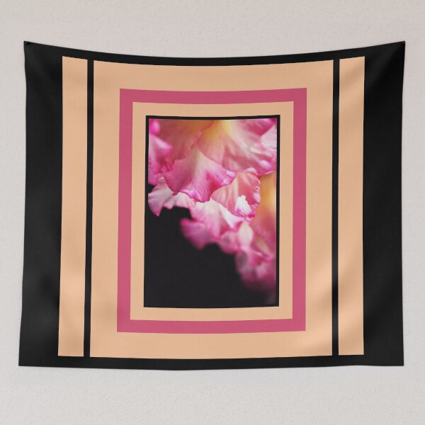 Item preview, Beautiful Gladiolus Petals Pink designed and sold by Joy Watson - Natural Light Photography .