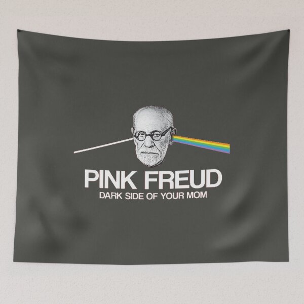 Aperçu de l'œuvre cadeau rose de Freud créée et vendue par WindRisesInc.