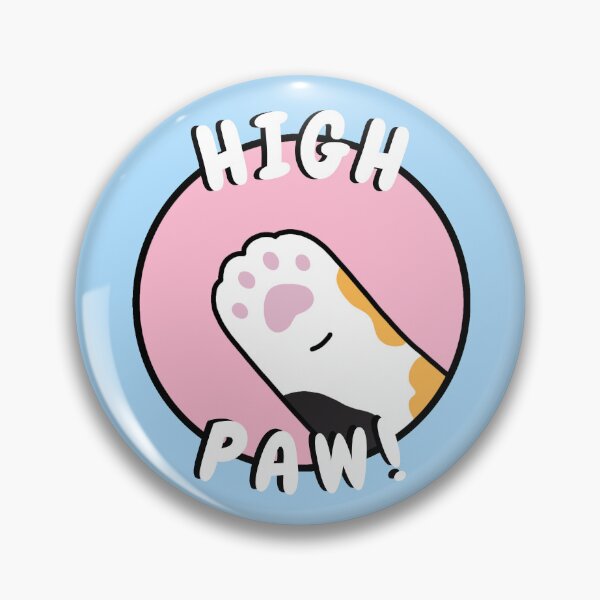 Item preview, High Paw with Cute Calico Cat Paw  designed and sold by quinellie.