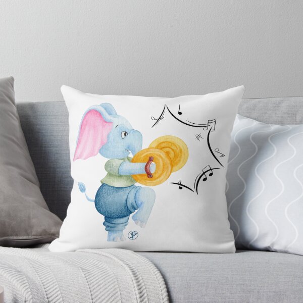 Item preview, Elephant and cymbals designed and sold by Iris Créa.