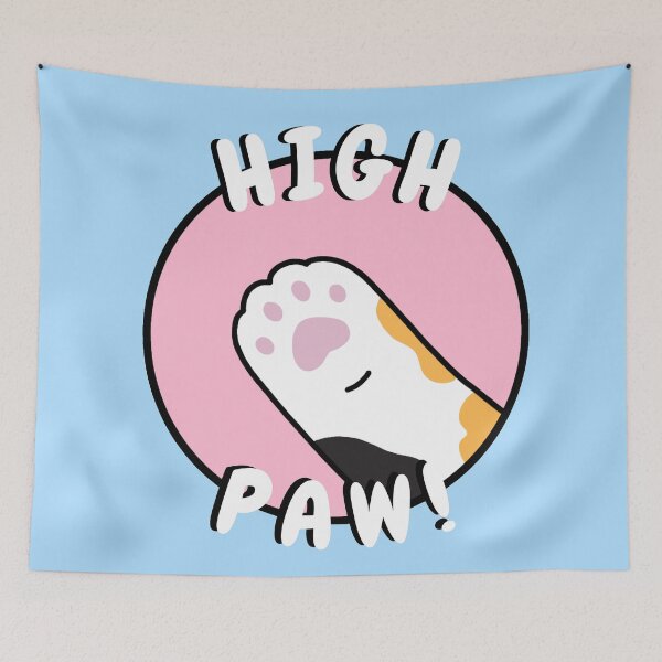 Item preview, High Paw with Cute Calico Cat Paw  designed and sold by quinellie.