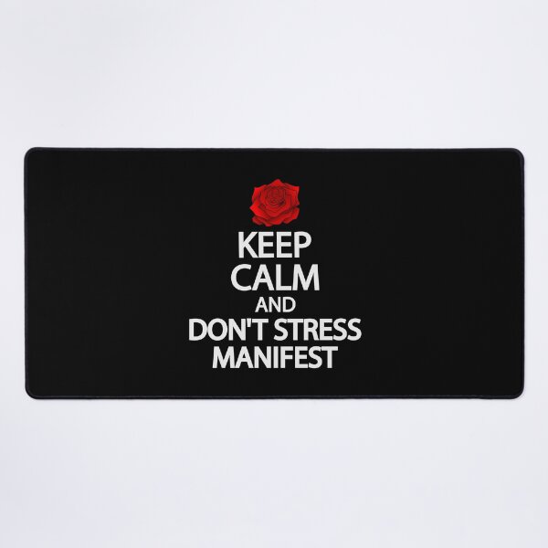 Item preview, Keep calm and don't stress manifest designed and sold by Colorfulandfun.