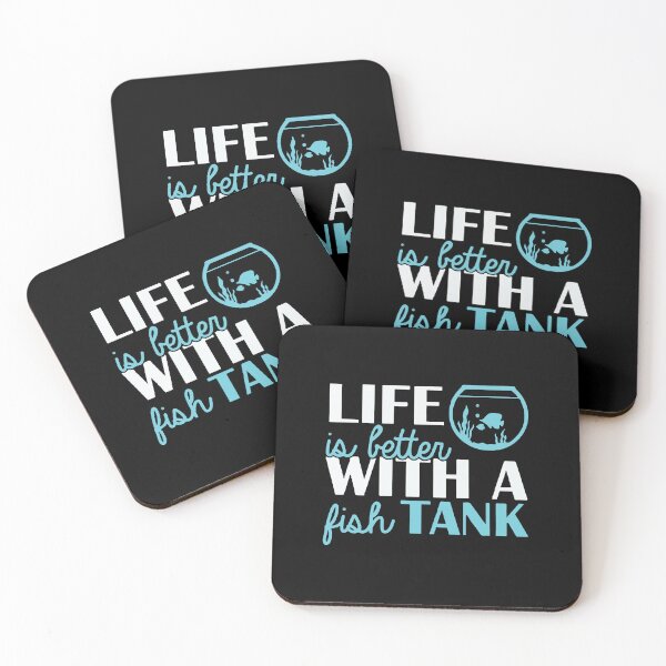 Item preview, Life Is Better With A Fish Tank designed and sold by ElainaNienow.