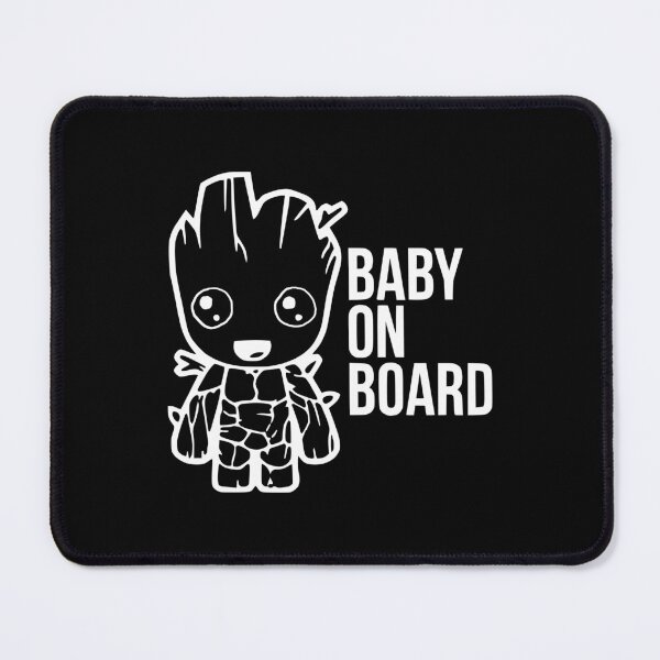 Item preview, Baby On Board White designed and sold by TuningBodyShop.