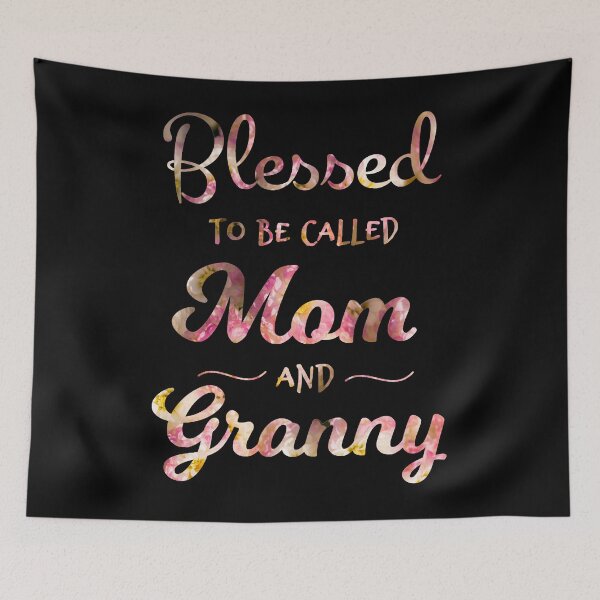 Item preview, Blessed to be called Mom and Granny designed and sold by ElainaNienow.