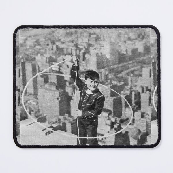 Item preview, Don McLaughlin Rare Rodeo, Western,Cowboy,Cowgirl,Country, Calf Roping, Steer Roping,Tie-Down Roping,Trick Roping Simple Vintage Poster Or Sticker Design B&W Version designed and sold by blackwolfpixels.